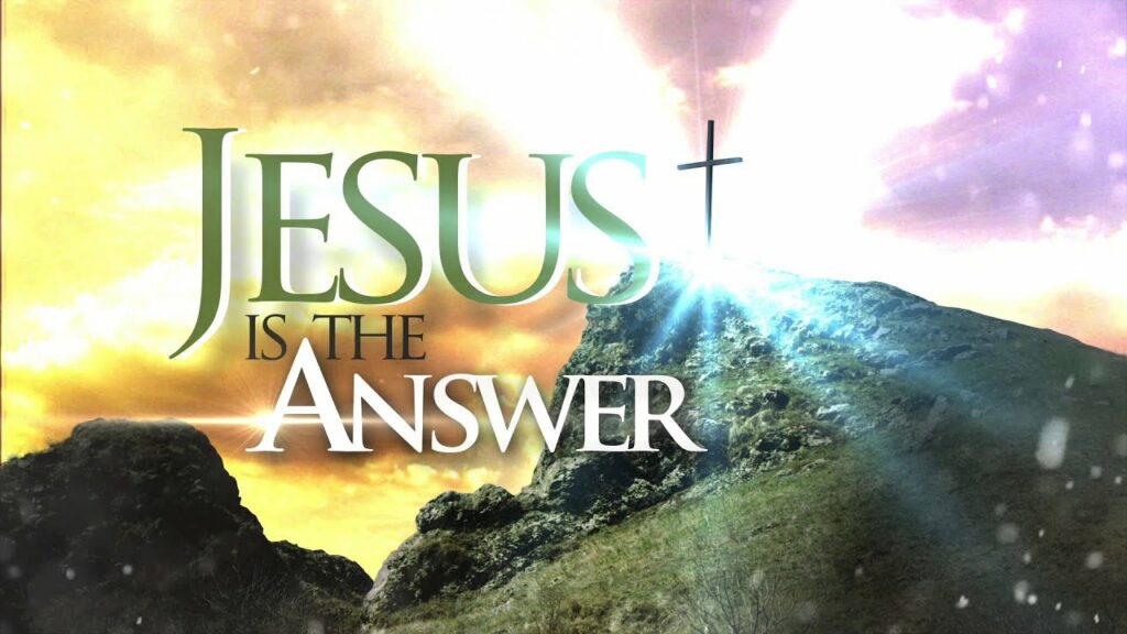 Jesus Is The Answer But Are We Asking The Right Question